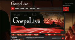 Desktop Screenshot of gospelivefestival.com